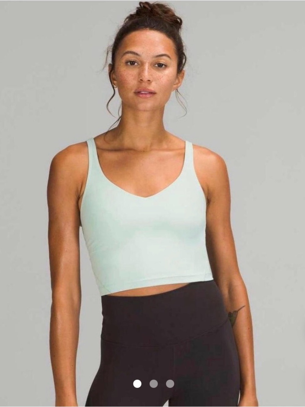 EUC - lululemon athletica Mint Green align tank size 14